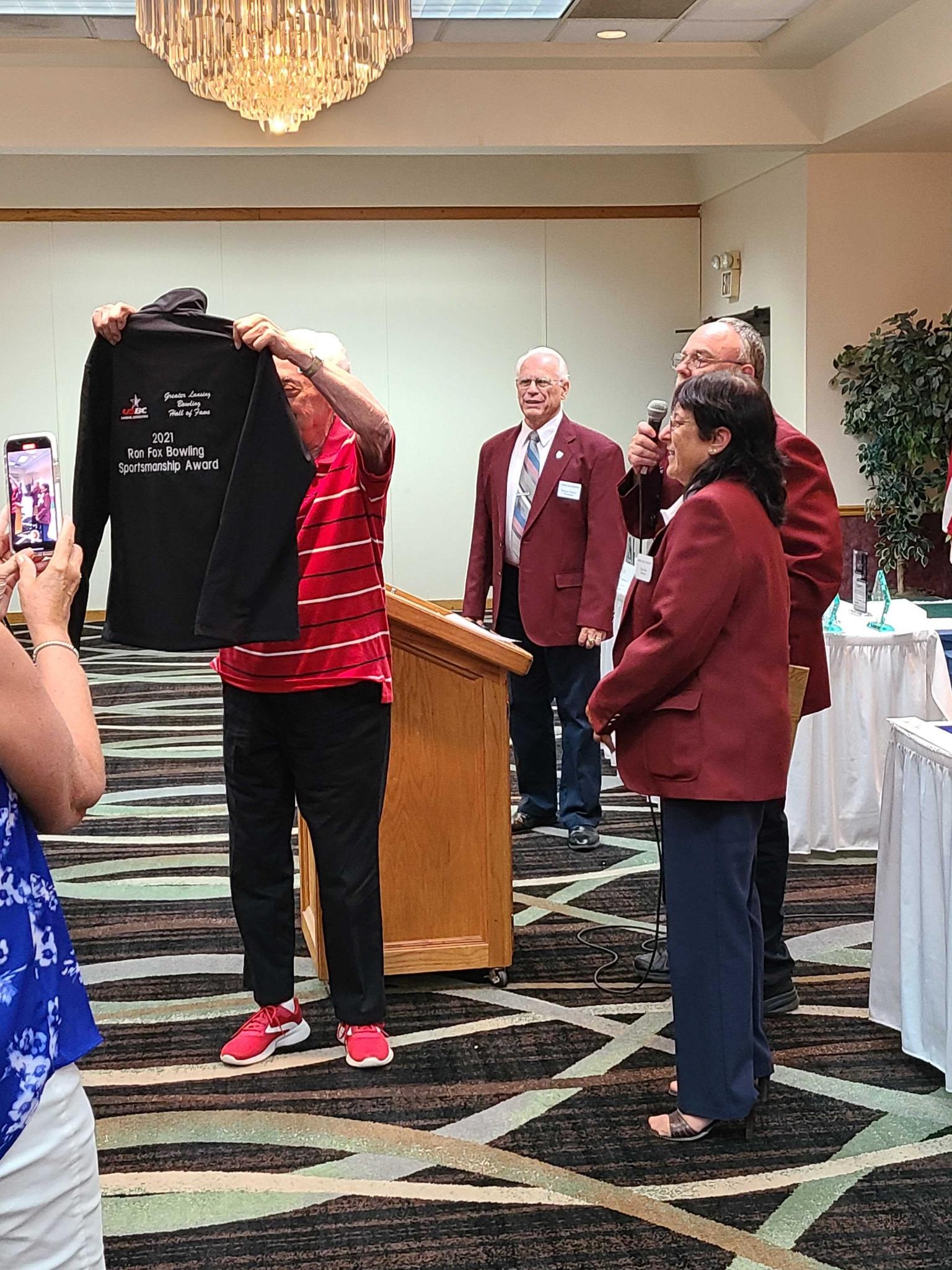 Lansing USBC 3 Ron Fox Award Presentation